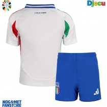 Italija Gostujuci Dres za djecu EP 2024 Kratak Rukav (+ Kratke hlače)